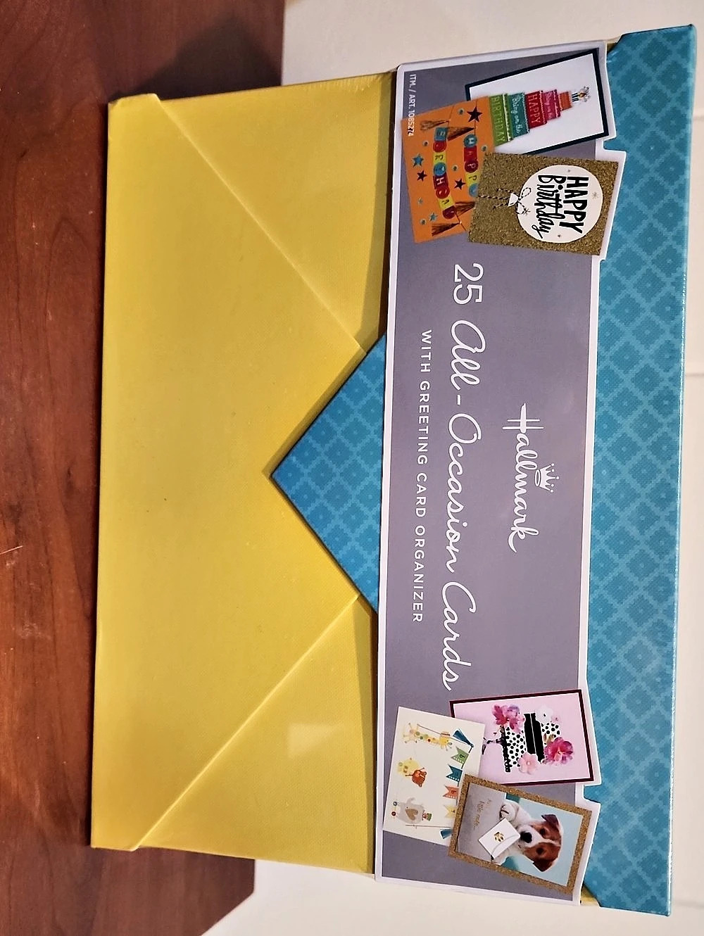 Hallmark 25 All-Occasion Cards with a Free-Standing Card Organizer